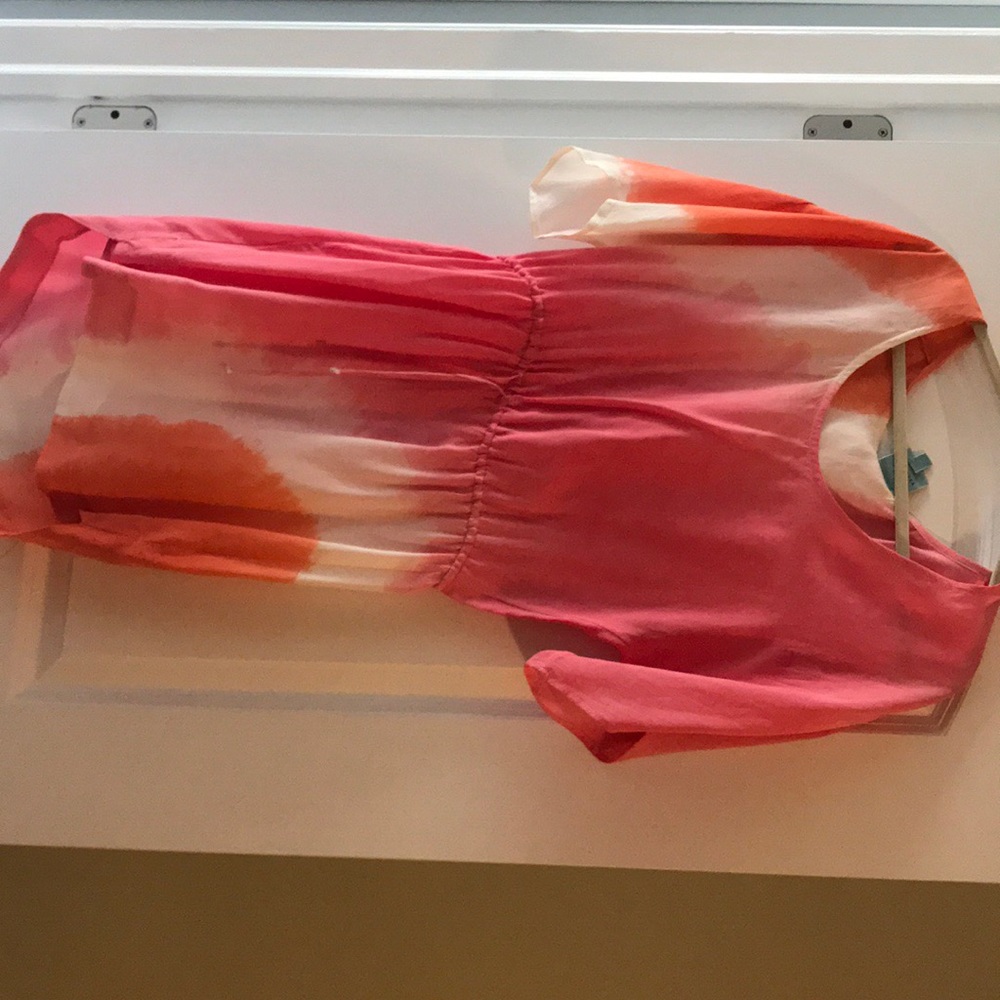 Tie Dye silk dress